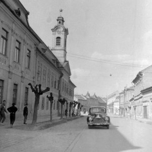 Esztergom, Bottyán János utca- 1955 (Forrás: Fortepan/Kotnyek Antal)
